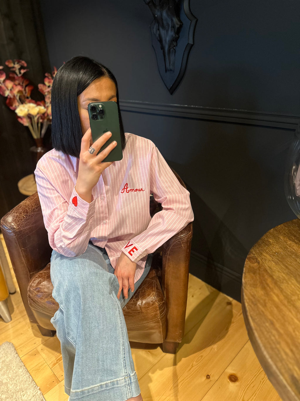 Chemise LOVE Rose