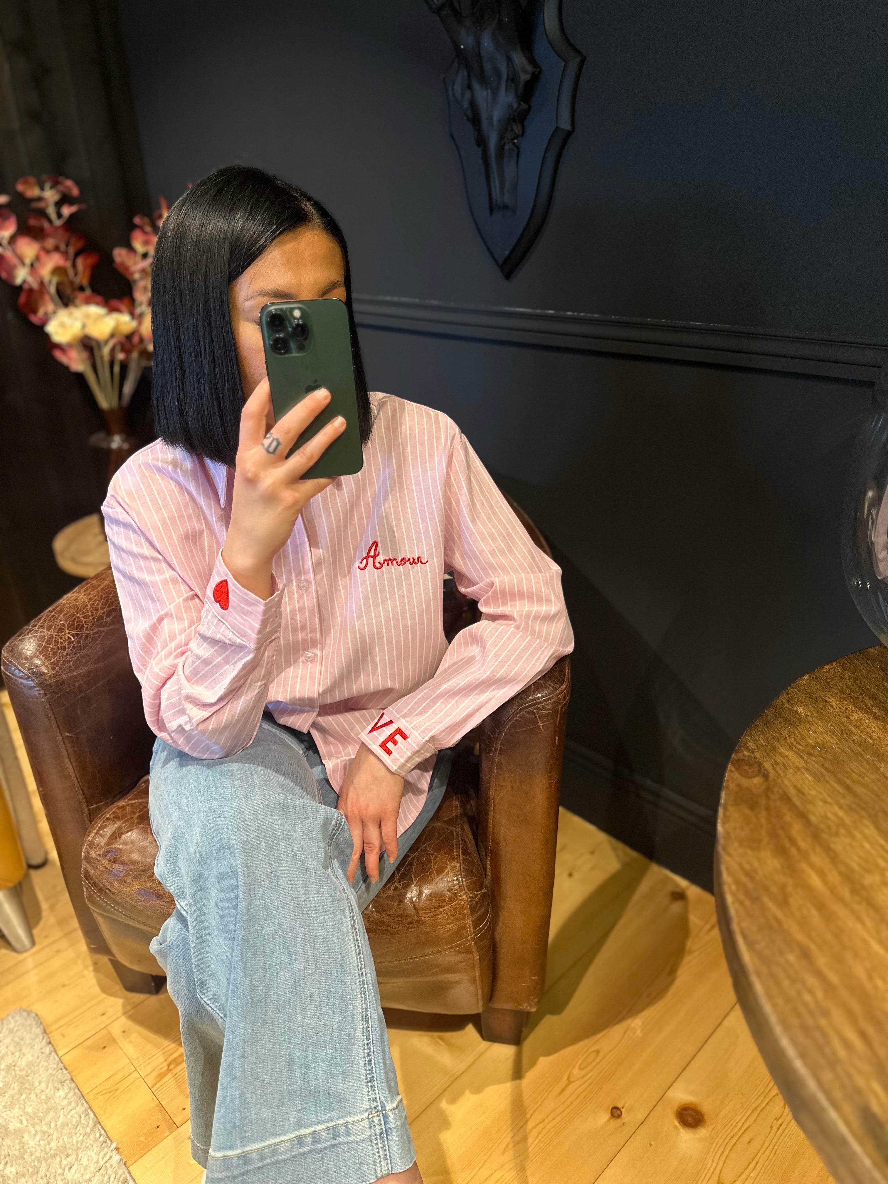 Chemise LOVE Rose